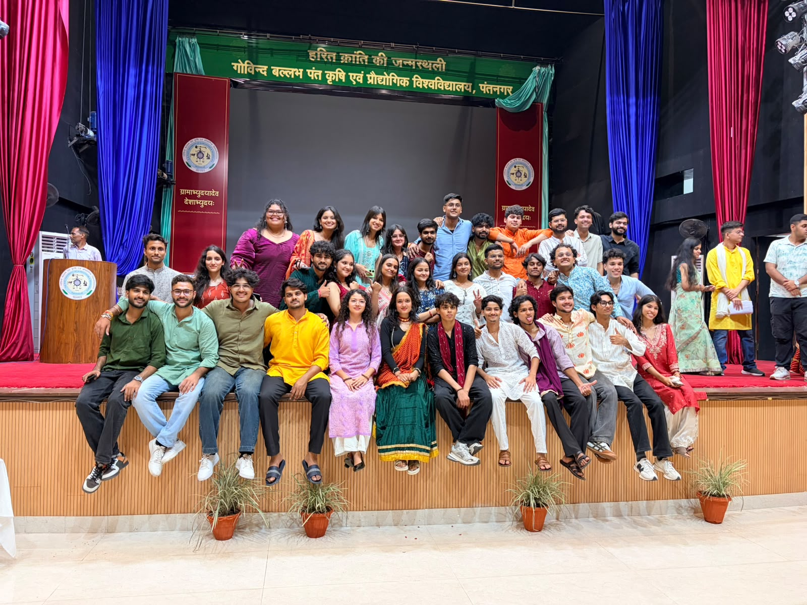 University Cultural Society team